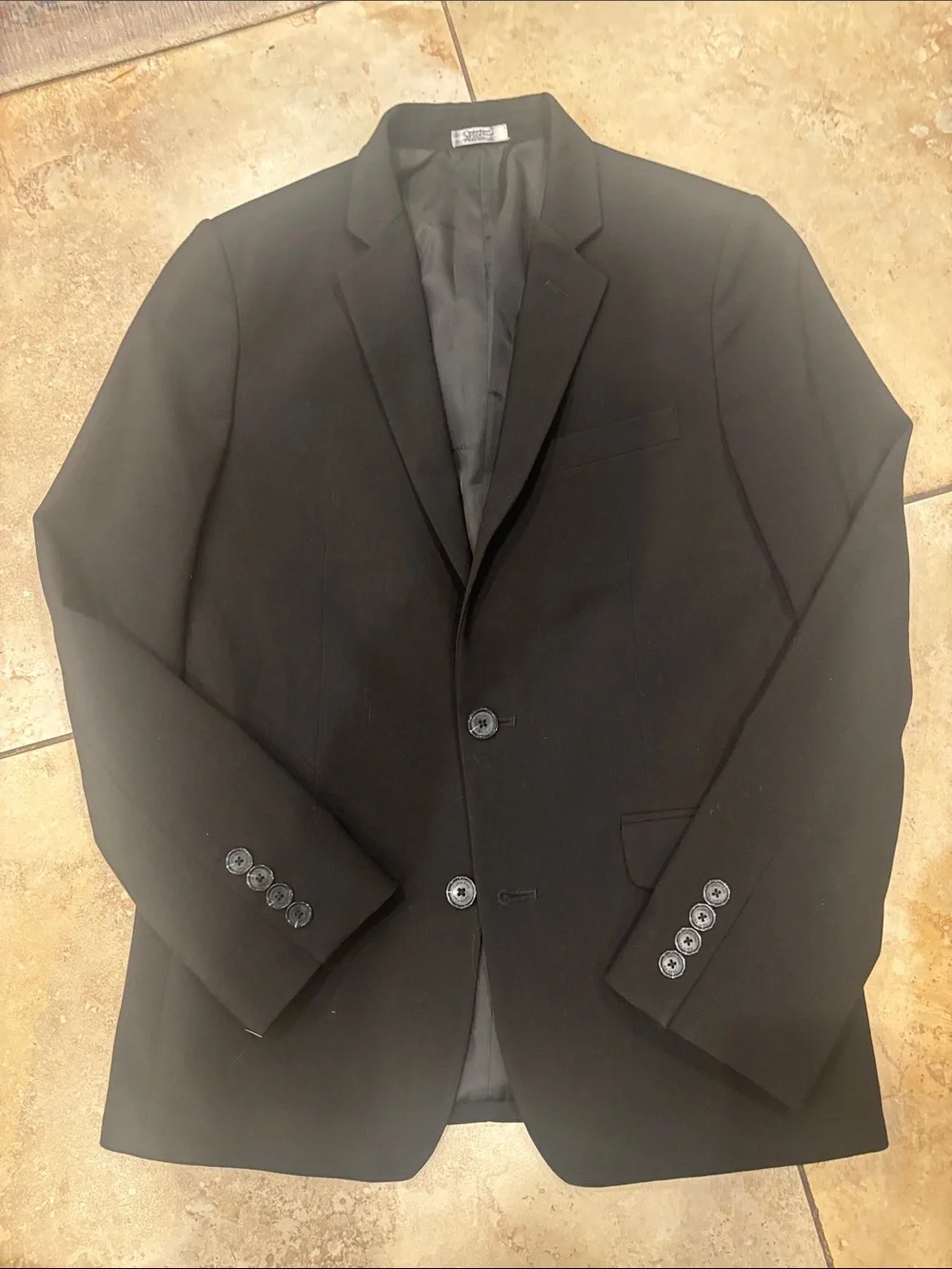 Calvin Klein kids Black Single-Breasted Blazer size 14